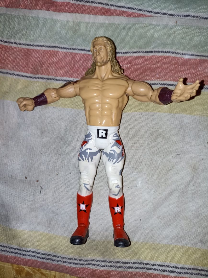 Pięć starych vintage figurek zawodników  WWE JAKKS Pacific