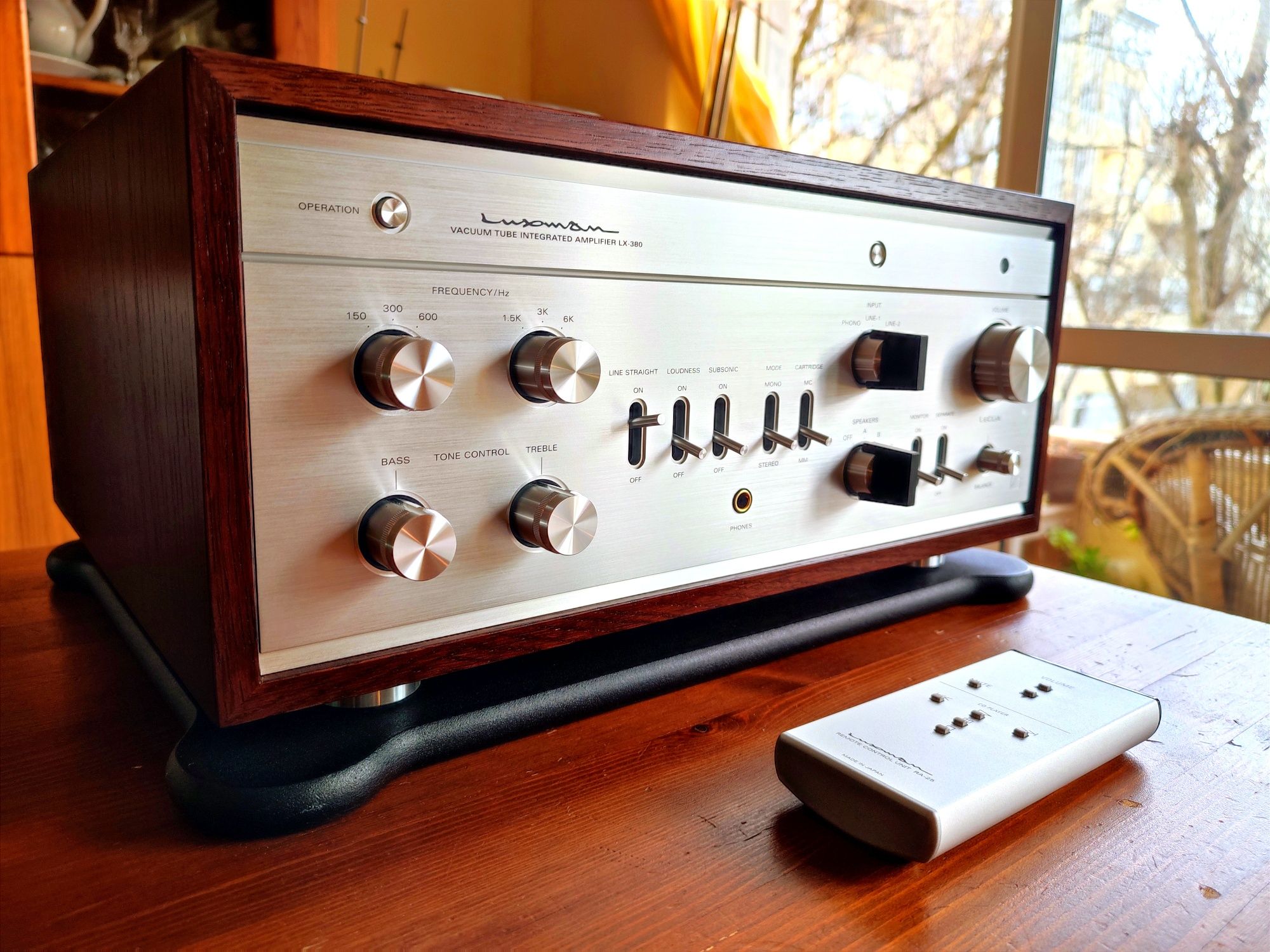 LUXMAN LX-380 Amplificador de Referência Hi-Fi C/Novo!