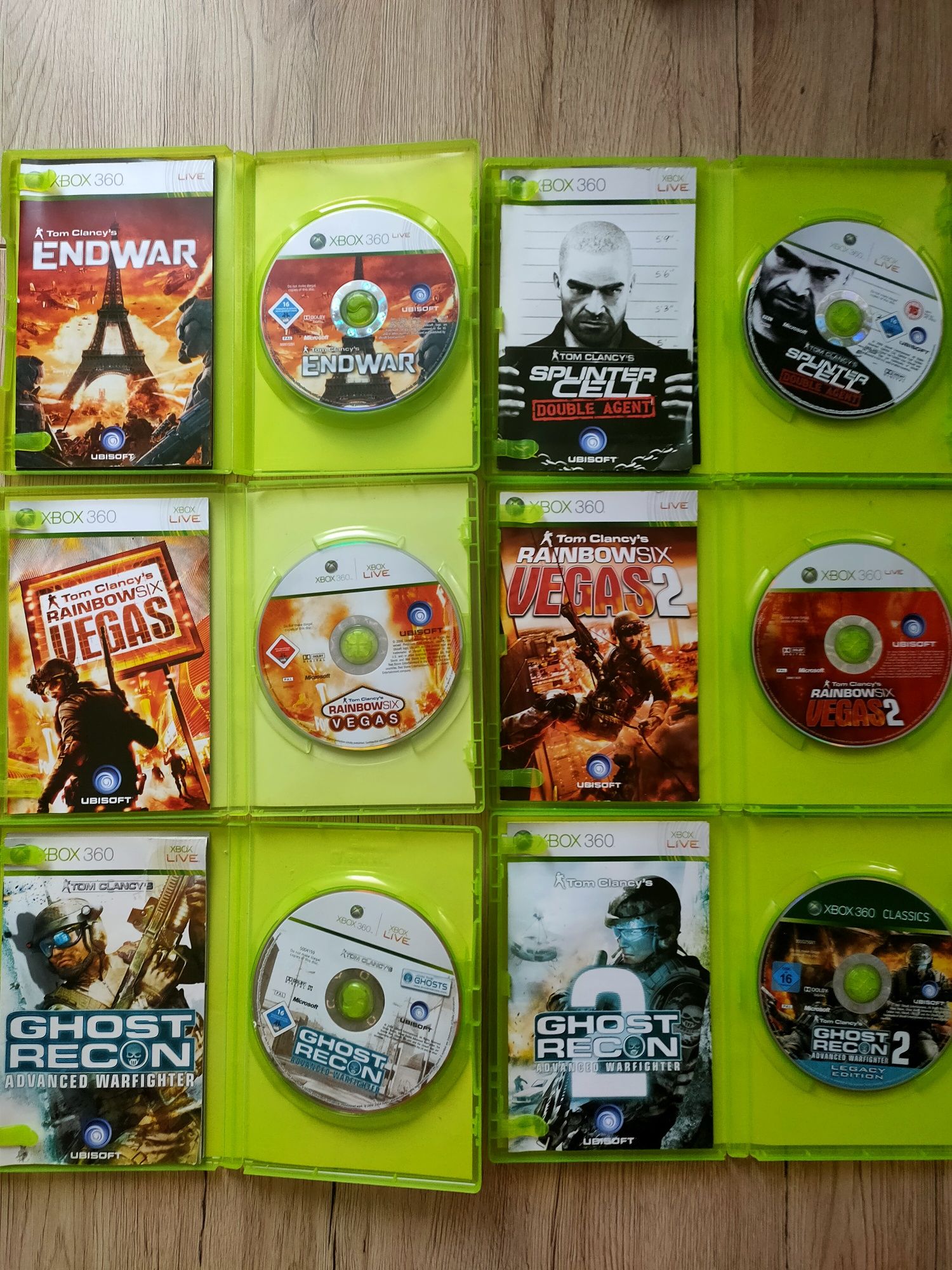 Tom Clancy zestaw Xbox 360