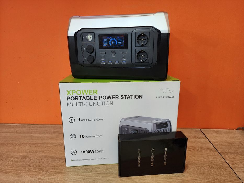 Зарядна станція XPower 1800 Вт 1024 вт/год зарядная станция  павер бан