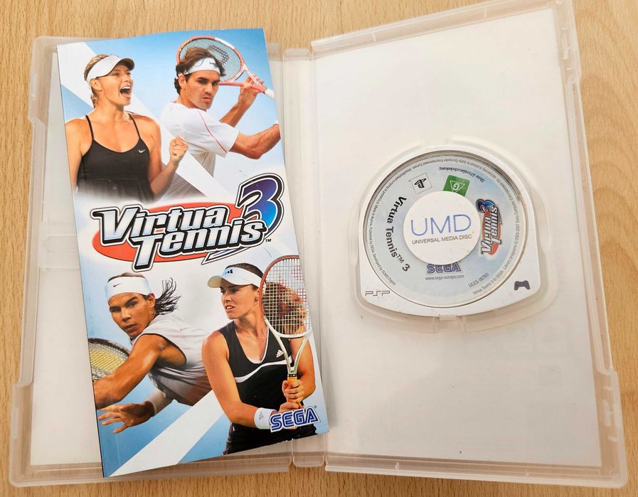 Jogo Virtua tennis 3, para PSP