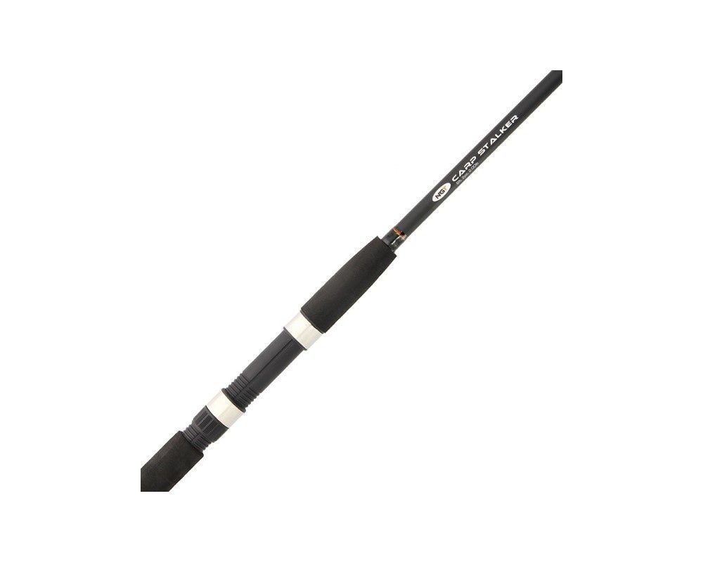 NGT Wędka karpiowa Carp Stalker 8 stóp / 2 szt Czarna 1 + 1 GRATIS!