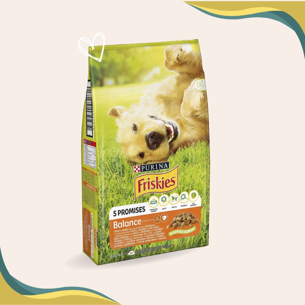 Friskies Фріскіс сухий та вологий корм для котів та собак