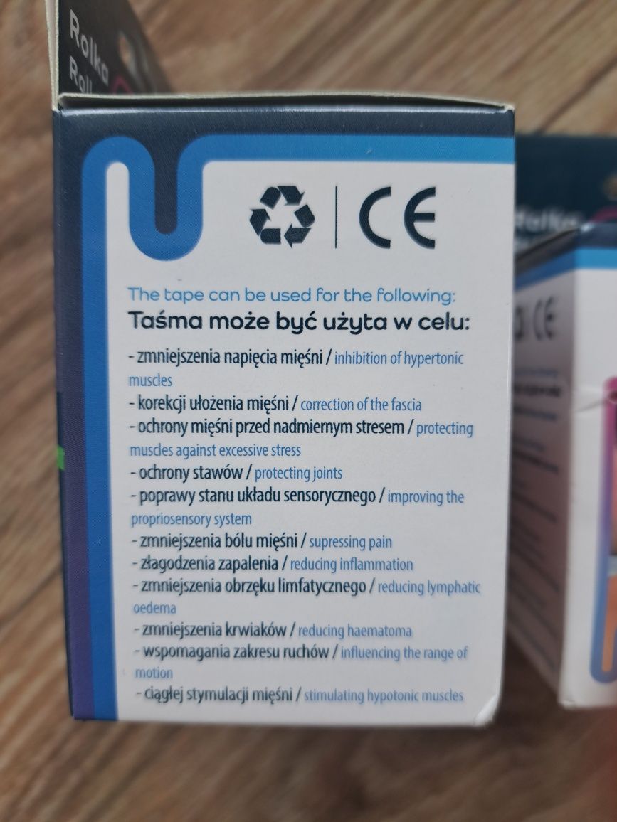Taśma do kinezjotapingu 2 opakowania