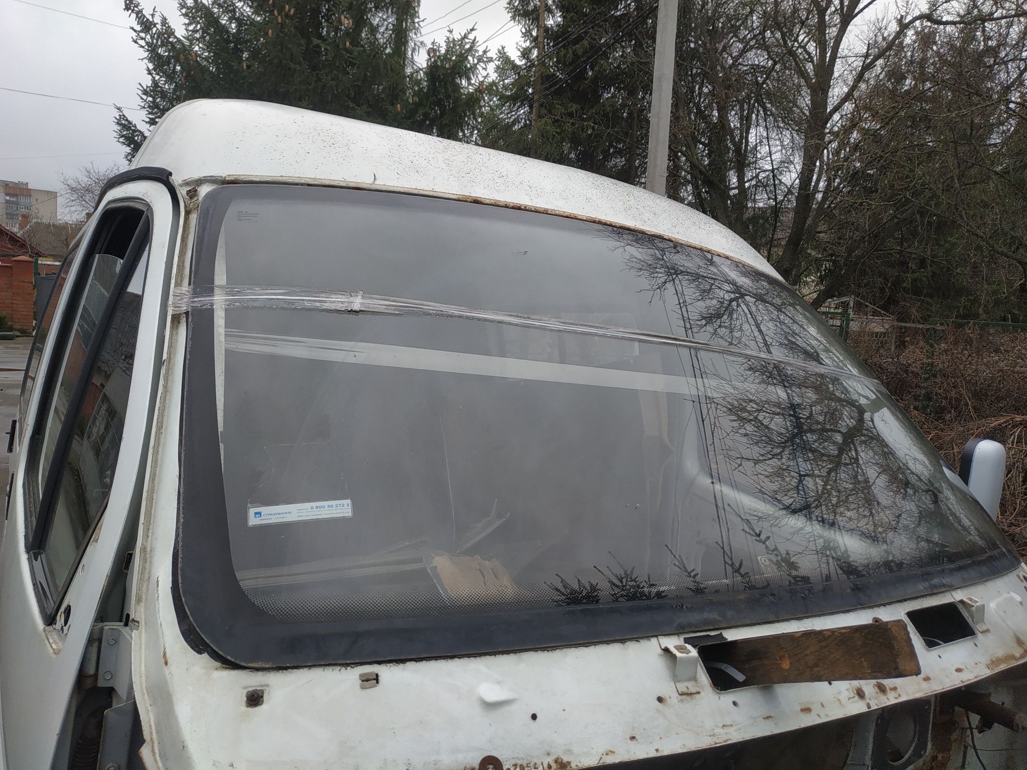 Стекло лобове Газель Соболь