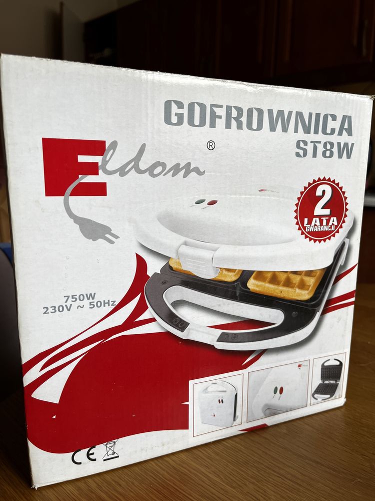 Nowa gofrownica Eldom 750W