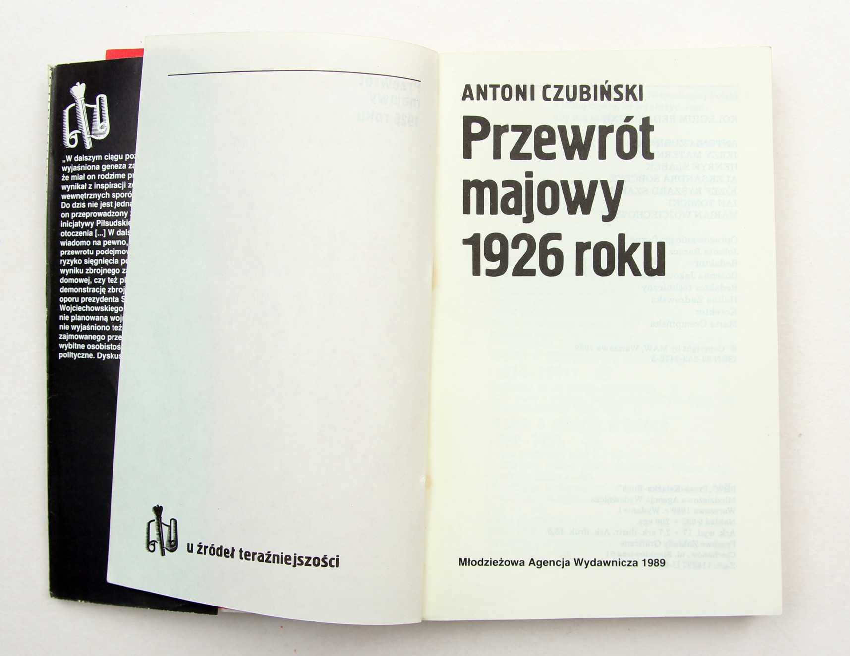 Przewrót majowy 1926 roku - Antoni Czubiński
