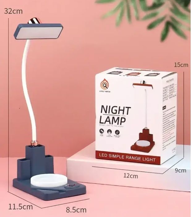 Настольная лампа гибкая аккумулятор RGB подсветаXL-156 3W
Уютная и мил