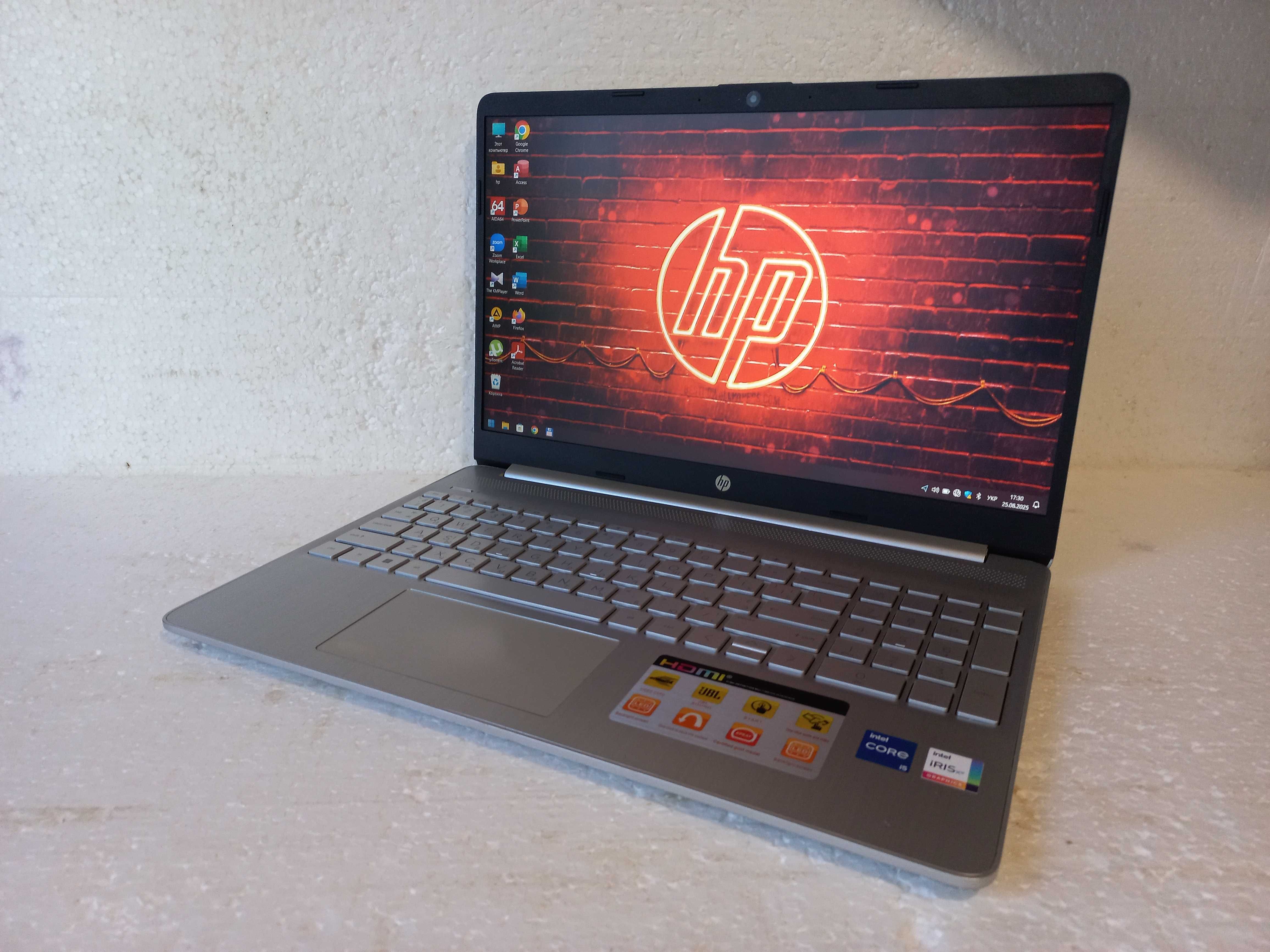 Игровой СВЕЖАК! HP Laptop 15 + (Core i5 11" го покол) + 16 RAM + ИДЕАЛ