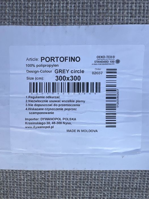 Talete redondo 300x300 como novo