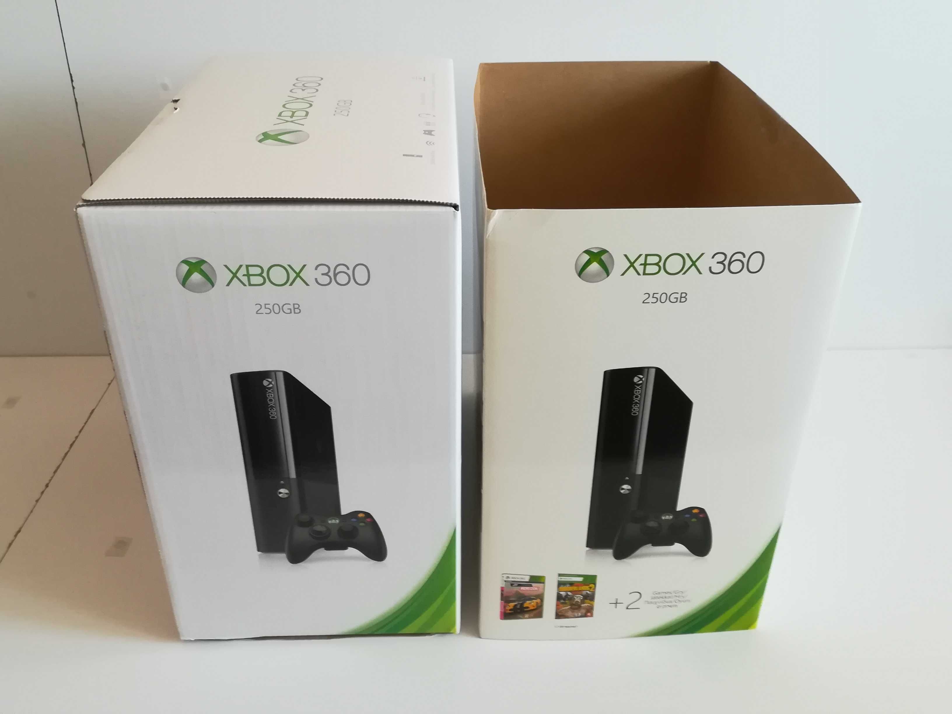 Karton pudełko po konsoli Microsoft XBOX 360 E