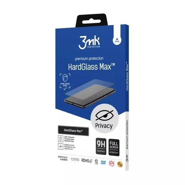 3Mk Hardglass Max Privacy Iphone 14 Plus /13 Pro Max 6,7" Czarny
