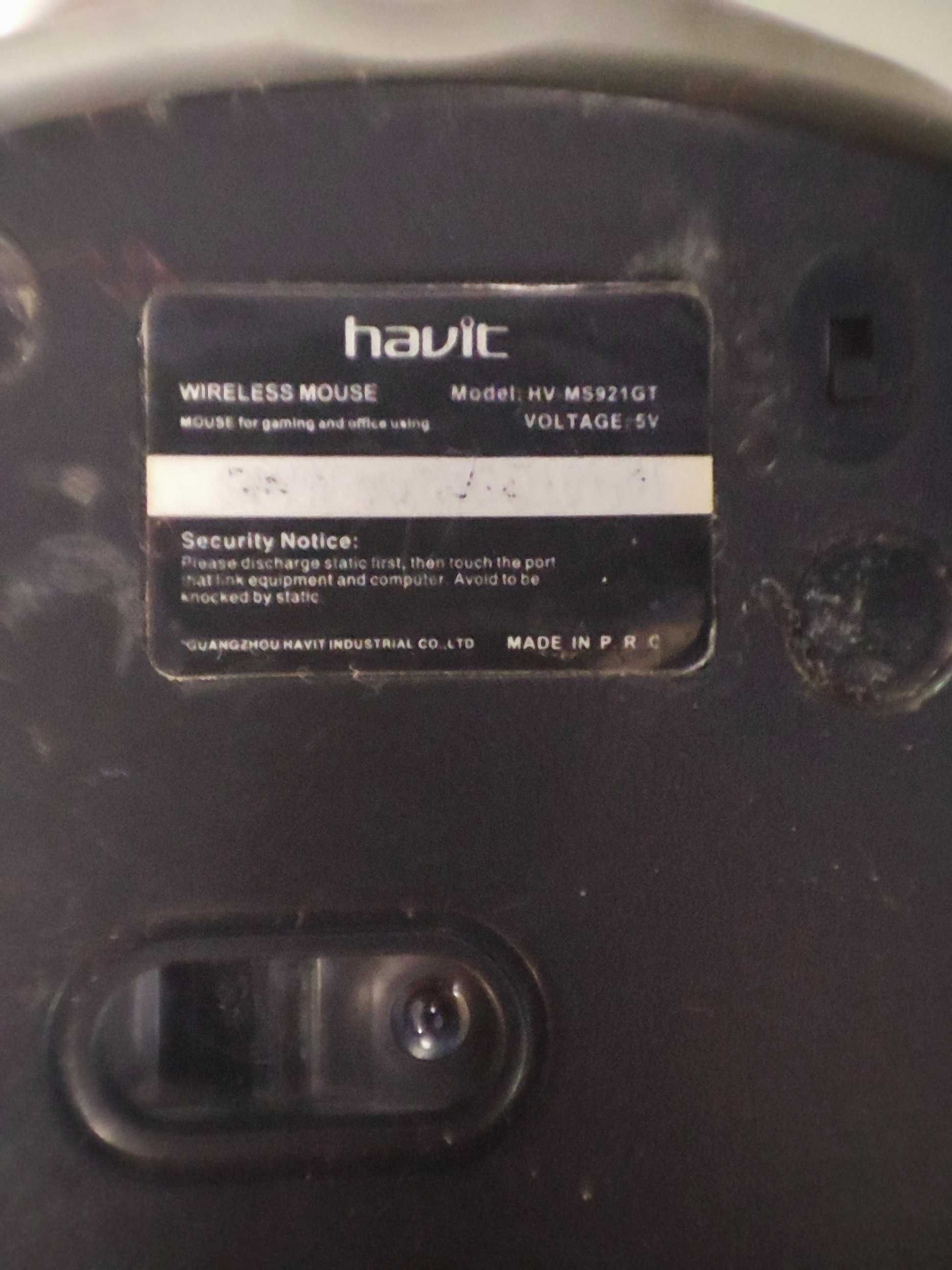 Мышь беспроводная Havit HV-MS921GT USB Red хорошее состояние