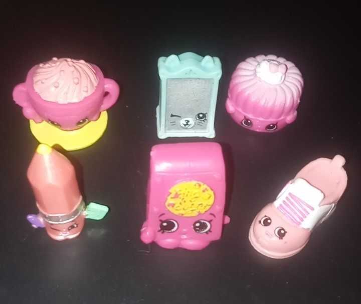 Figurki Shopkins + wieża Eiffla