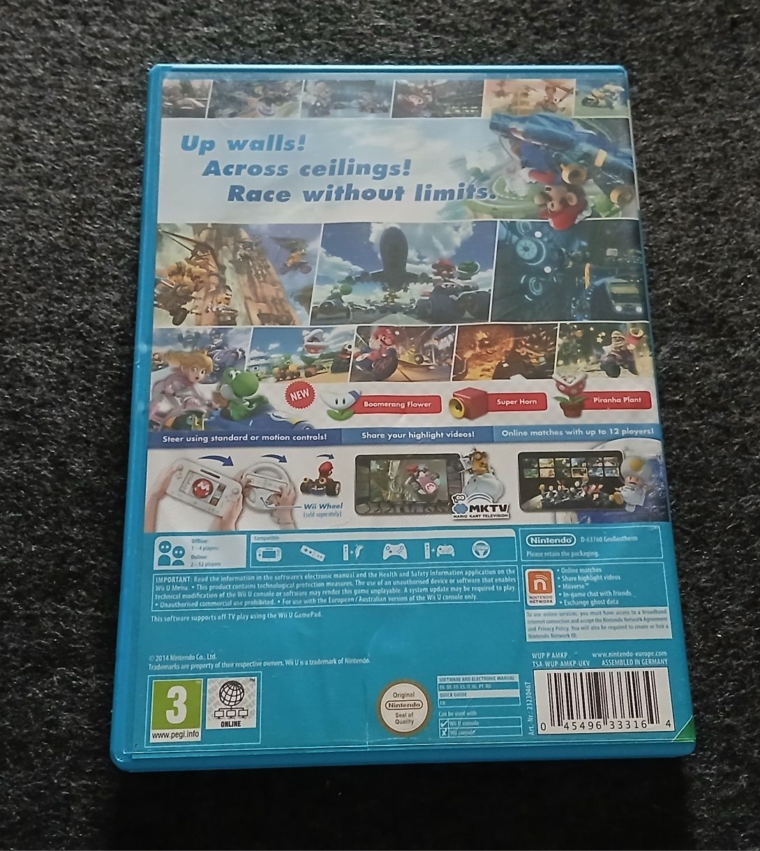 Mario Kart 8 Nintendo Wii U WiiU ANG UKV płyta w BDB stanie