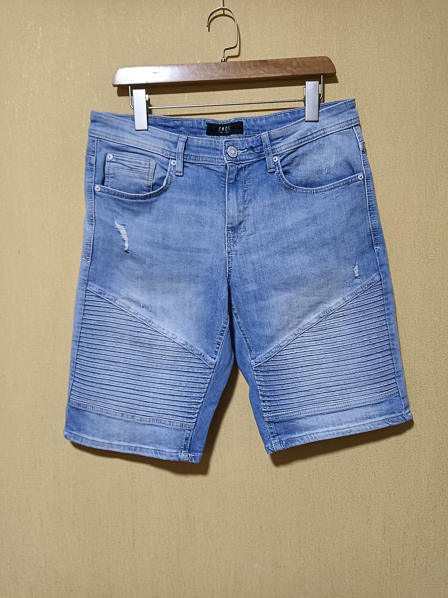 Шорти чоловічі джинсові SMOG стрейч, розмір М=w33"