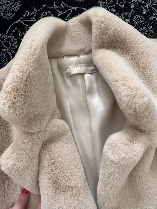 Еко-шубка S-M 1500 бежева
