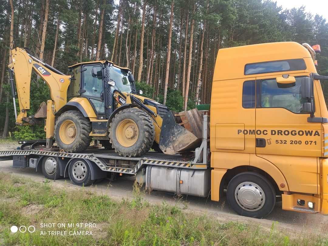 Transport domek holenderski, mobilny,koparki,wózek widłowy,ciągnik