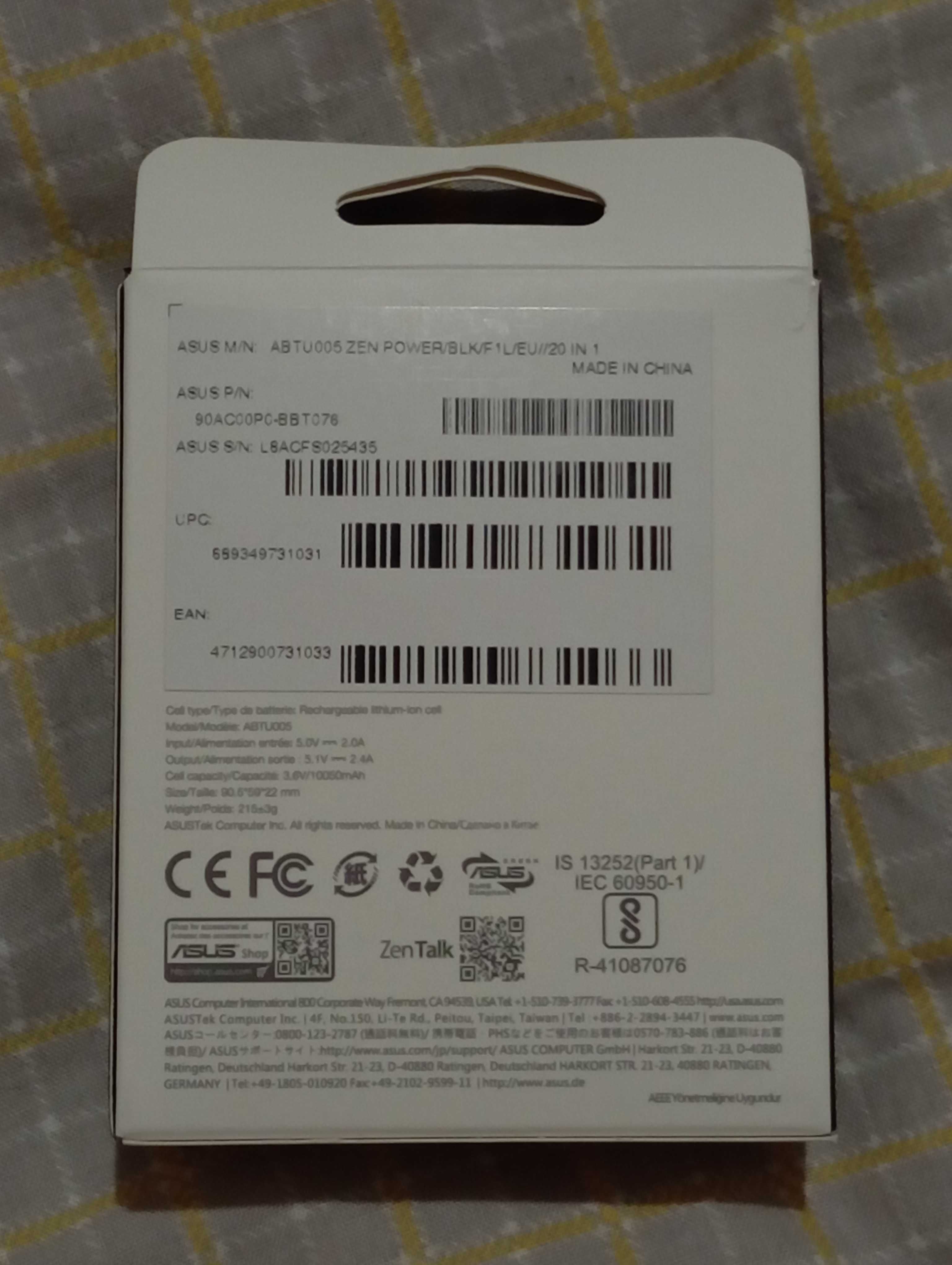 ASUS ZenPower 10050 mAh