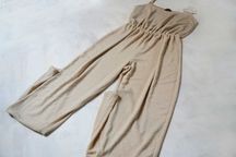 eleganckie spodnium na ramiączka M kombinezon 38