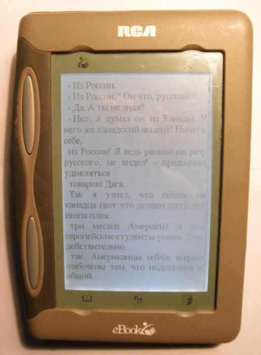 Раритетная электронная книга E-Book RCA REB1100 Thomson