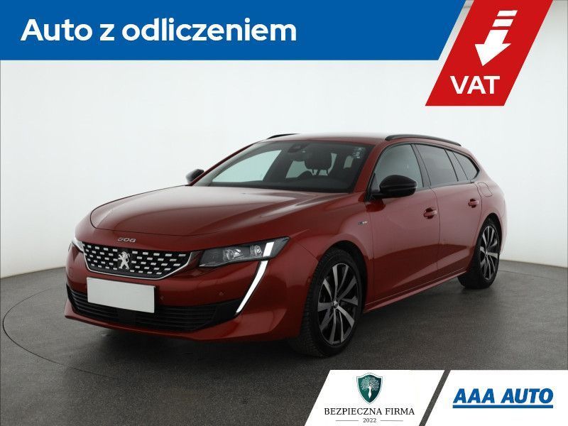 Peugeot 508 Hybrid 225 GT Line , Salon Polska, Serwis ASO, Automat, VAT 23%,