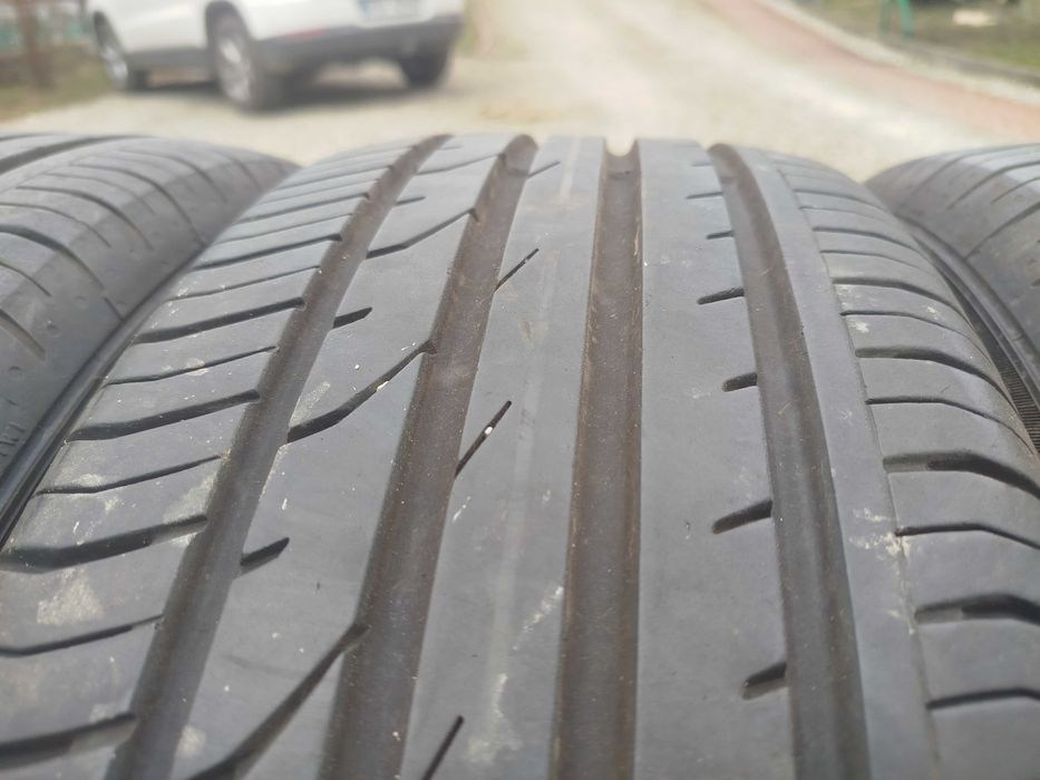 Opony letnie 215/55 R18 continental suv 4x7mm jak nowe