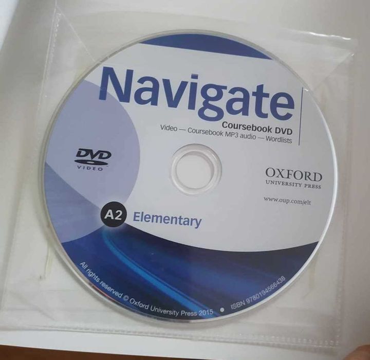 Navigate: Elementary A2: Coursebook with DVD