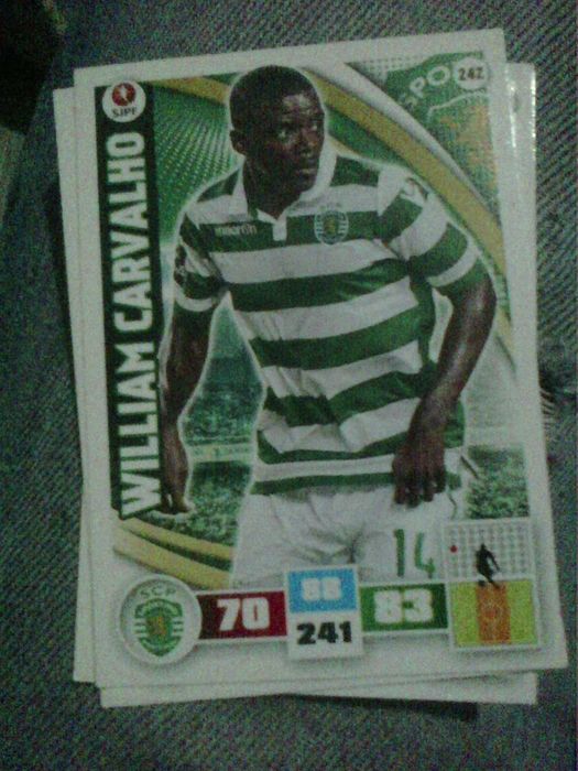 william carvalho sporting clube portugal 2015 topps