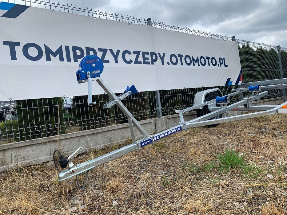 Podłodziowa przyczepka Niewiadów P400 4m 450 DMC dostawa cała Polska