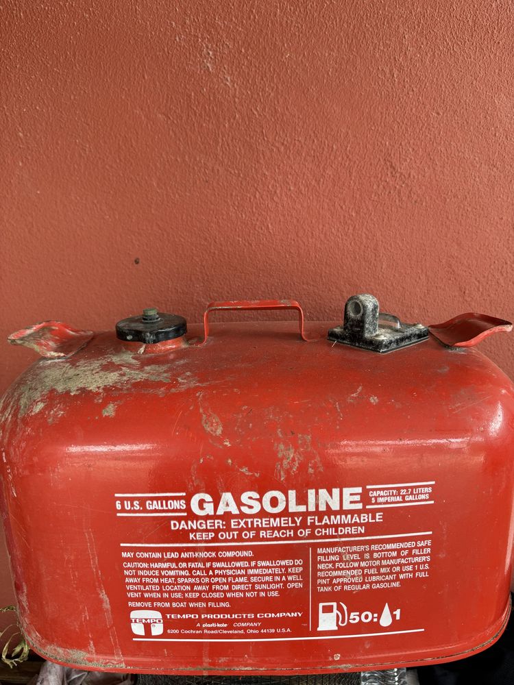 Depósito de gasolina para barco