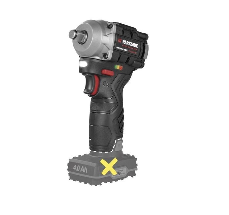 Аккумуляторный ударный гайковерт PARKSIDE PERFORMANCE® 12 В, PPDSSA 12