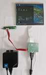 GMKtec nucbox G5 Intel N97 mini PC + wyświetlacz LCD 8 cali