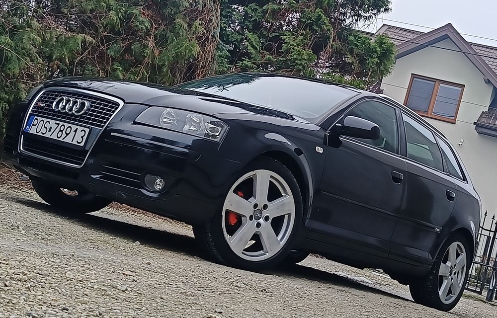 Audi A3. 2.0 TDI. S-Line . Panorama . Sportback.2006r. 140 HP. Alu .