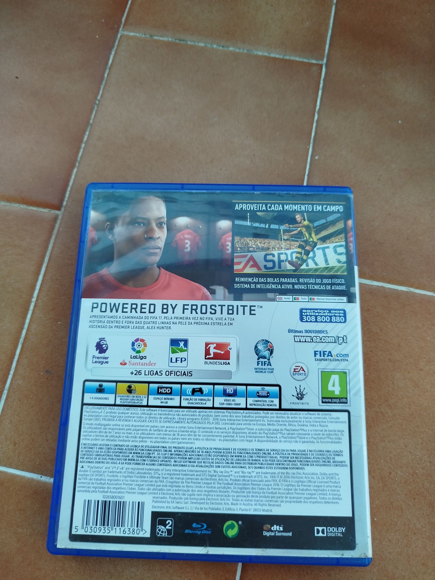 Jogo FIFA 17 PS4