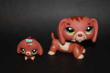 Littlest Pet Shop #3601 jamnik oryginalny 100% LPS Iris #3602