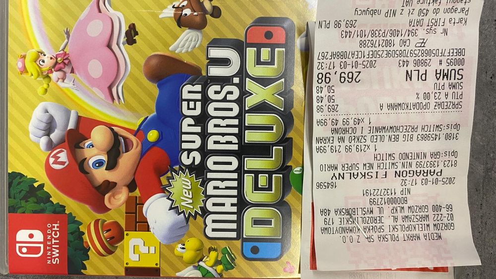 Nintendo Switch Oled J.Nowy+ Gra