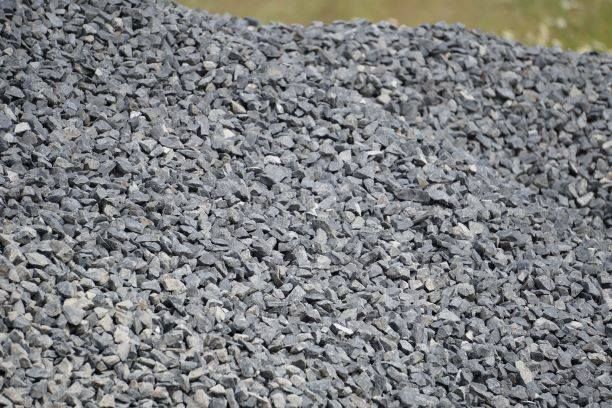 Grys bazaltowy 16-22mm GRAFITOWY / czarny kamień ogrodowy TRANSPORT