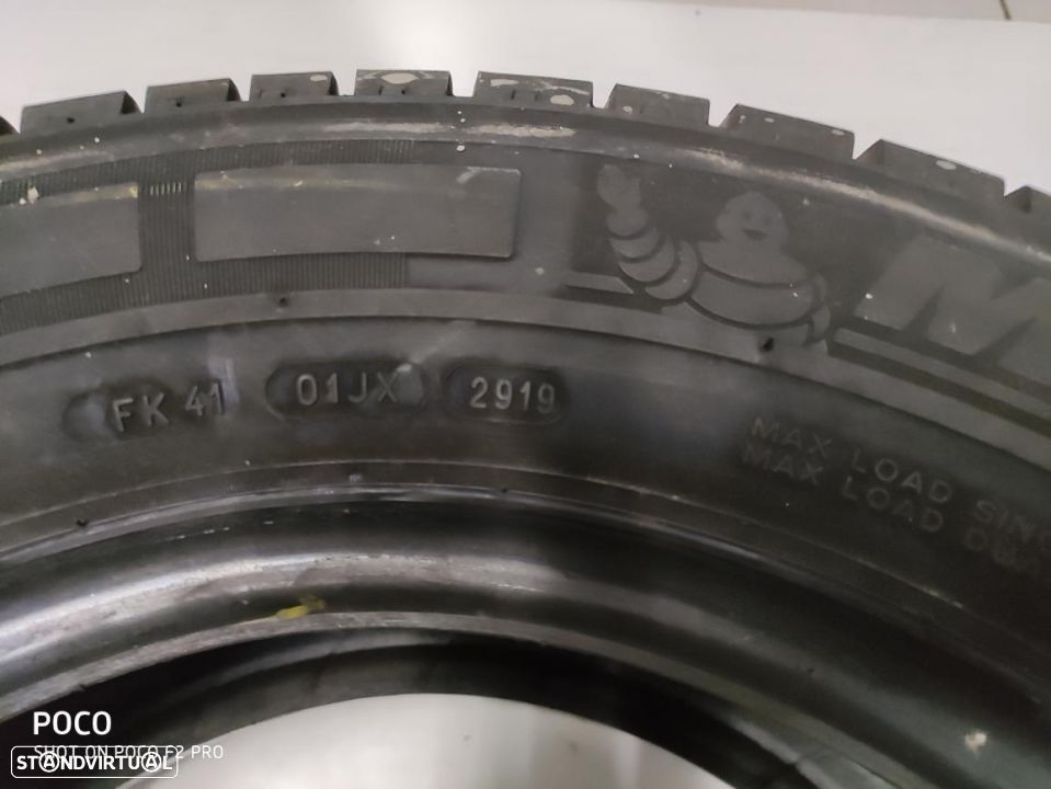 2 pneus semi novos 235/65/16c michelin agilis ( oferta dos portes)