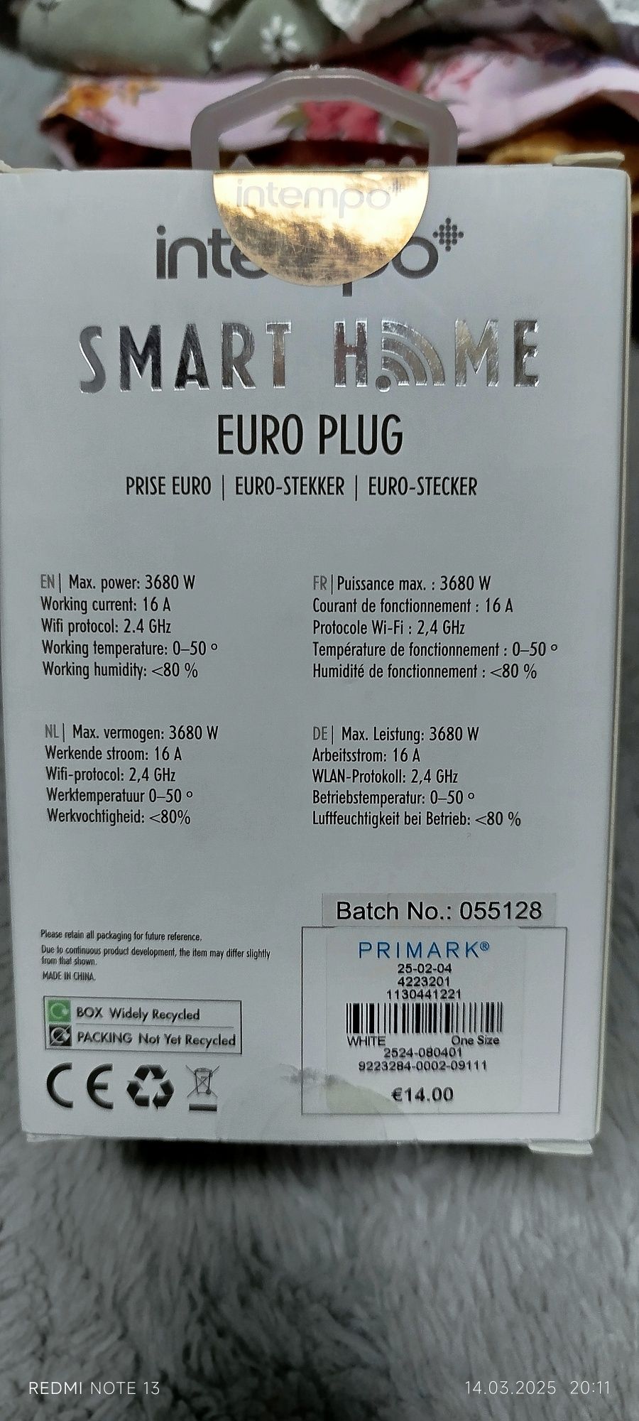 Adapter wtykowy SILVERCREST® do gniazda Zigbee Smart-Home z funkcją ti