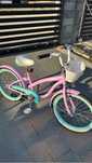 Rower dziecięcy BMX CRUISER 20" fioletowo-miętowy