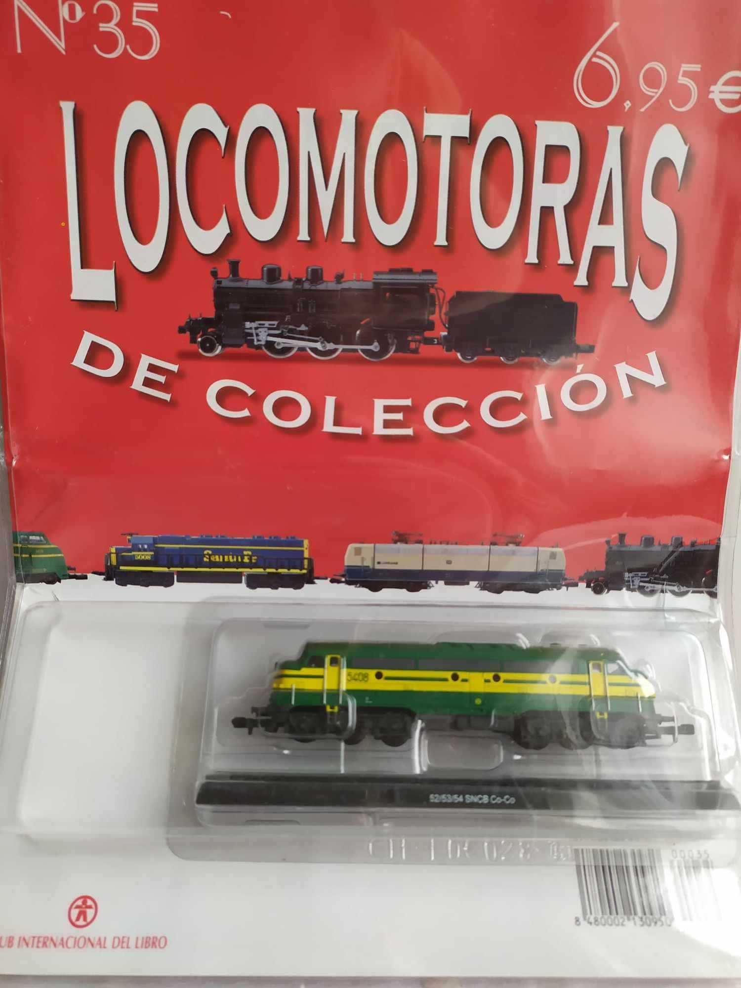 Масштабна модель локомотива 52/53/54 SNCB Co-Co 1:160