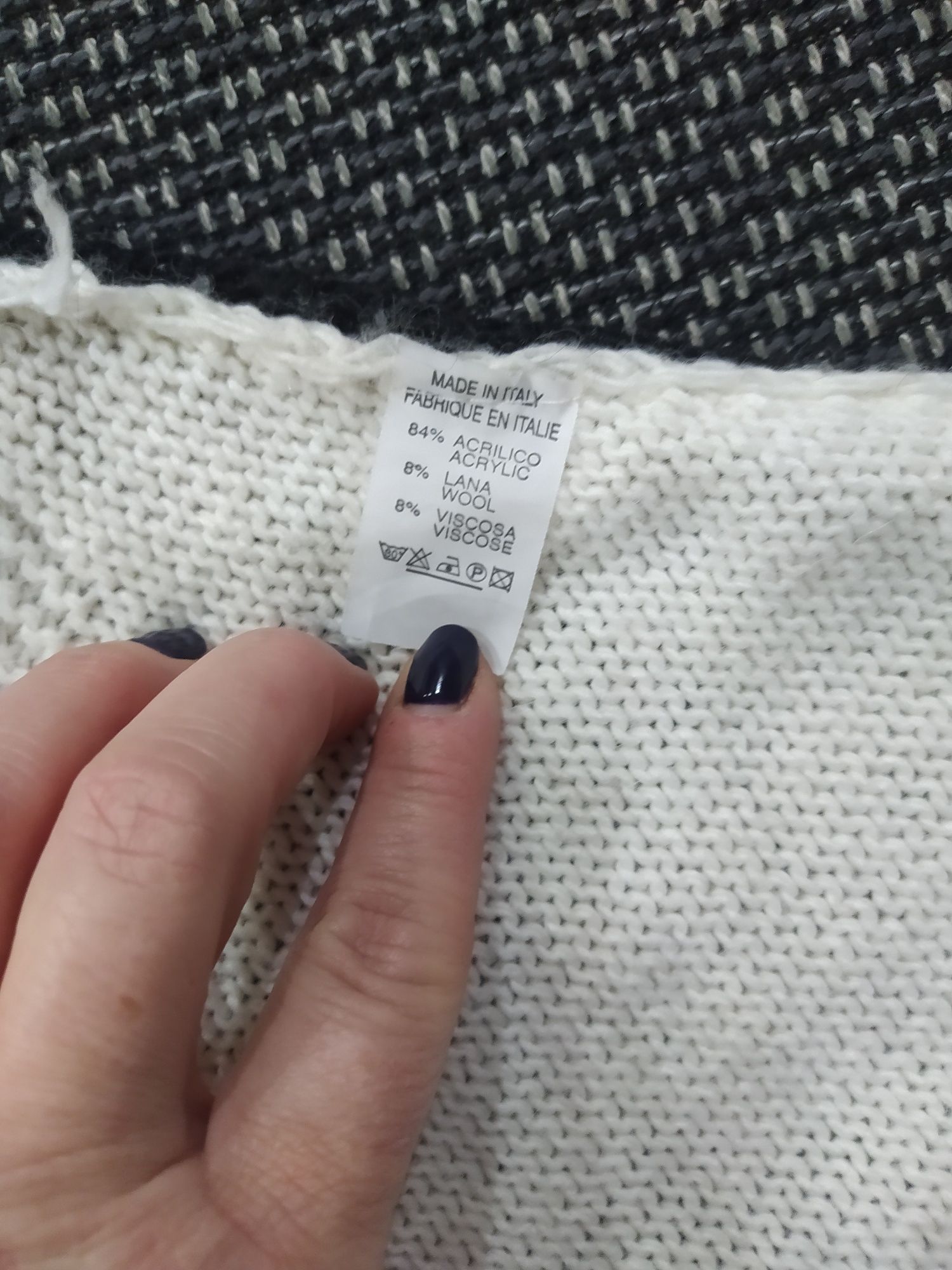 sweter damski krój nietoperz oversize uniwersalny