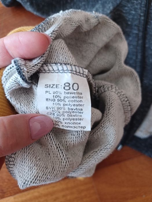 Zestaw dresowy rozm 80 dla chłopca