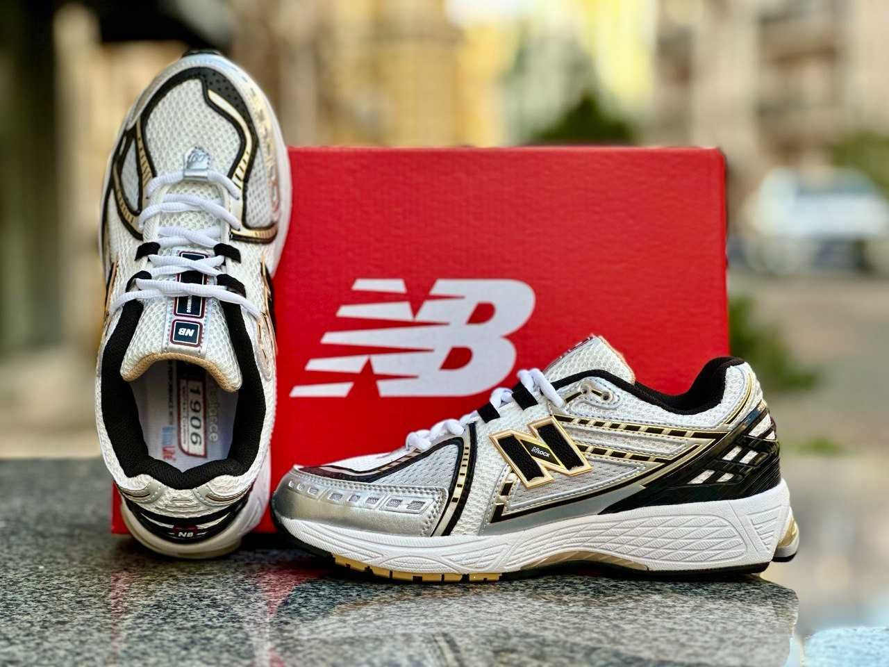 АКЦІЯ! Кросівки New Balance 1906R White Gold Silver Black