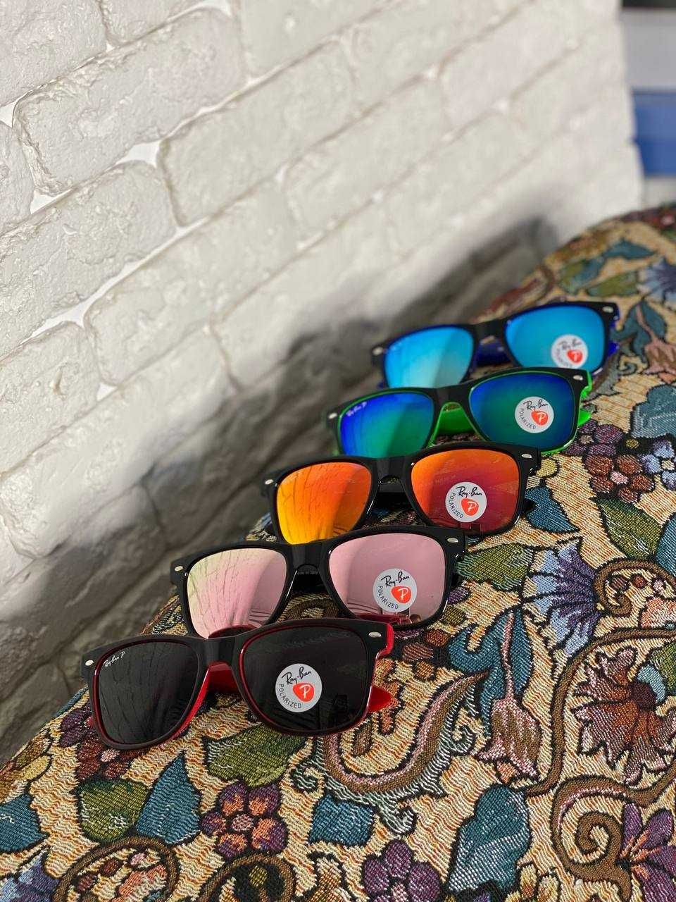 АКЦІЯ! Сонцезахисні окуляри Ray Ban 2140 POLARIZED Wayfarer дзеркальні