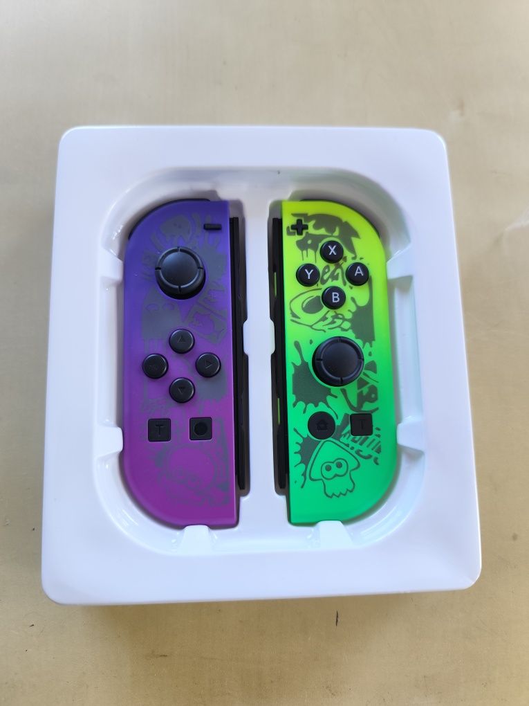 Nintendo Oled joy con led fiolet nowe