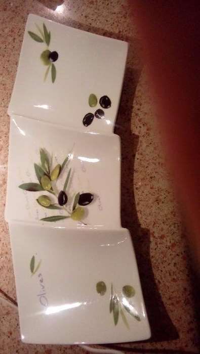 Prato para azeitonas