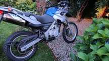 Motocykl BMW 650 gs Dakar Rotex