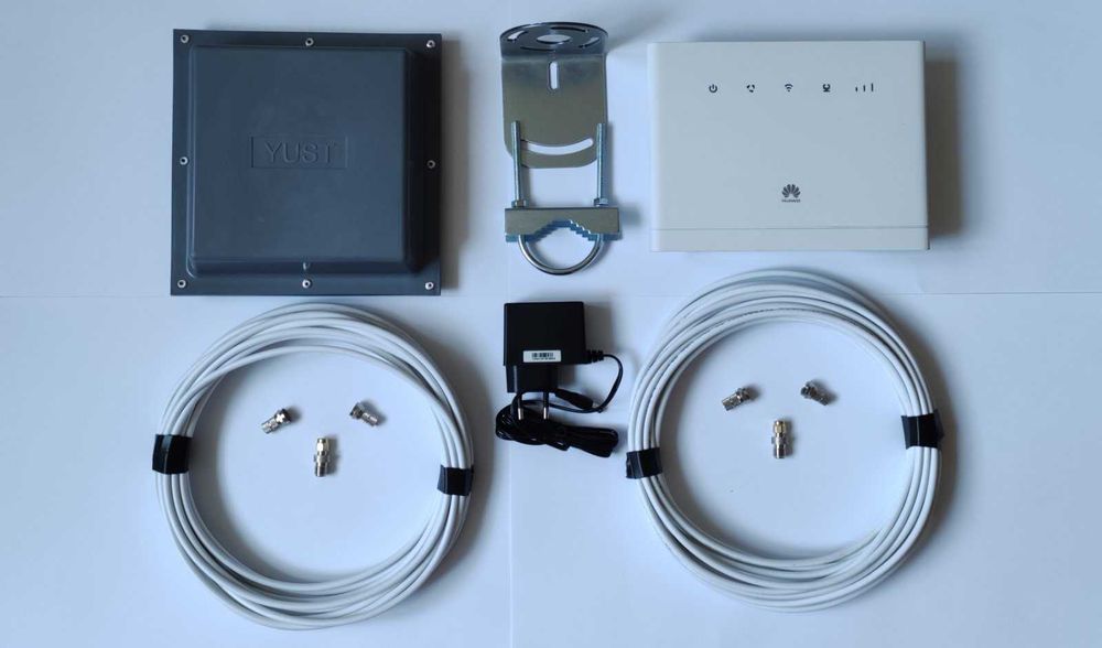 3G 4G LTE інтернет комплект wi-fi Huawei B315 бв антена MIMO кабель ад